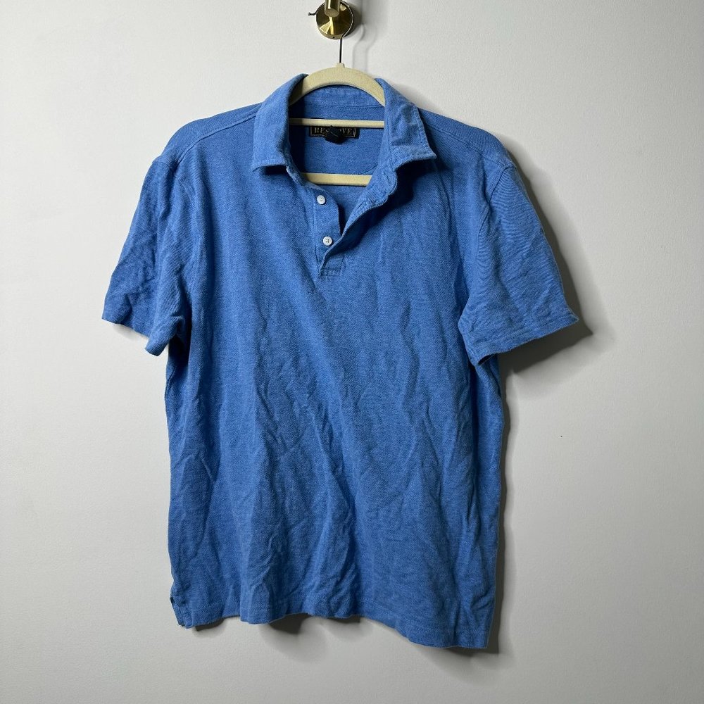 Jos. A Bank Reserve Blue SS Polo Traditional Fit Medium - Picture 1 of 3